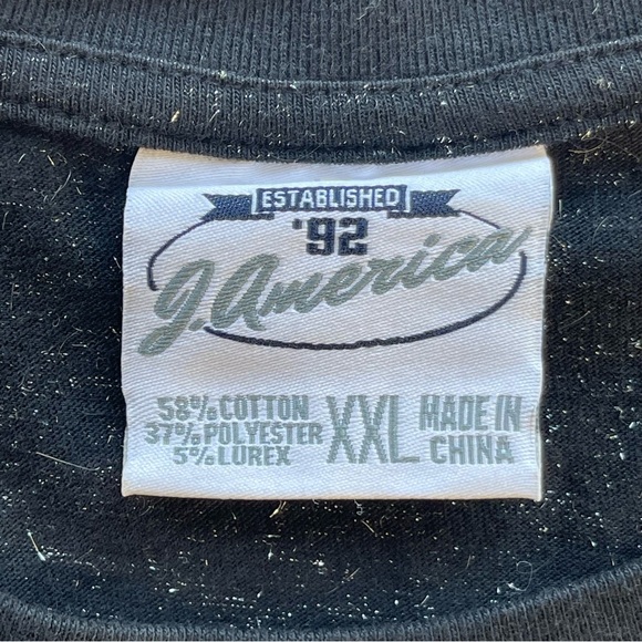 Chewbacca Jersey Men size XXL Black Long Sleeve Shirt with Yellow Logo - Picture 5 of 7